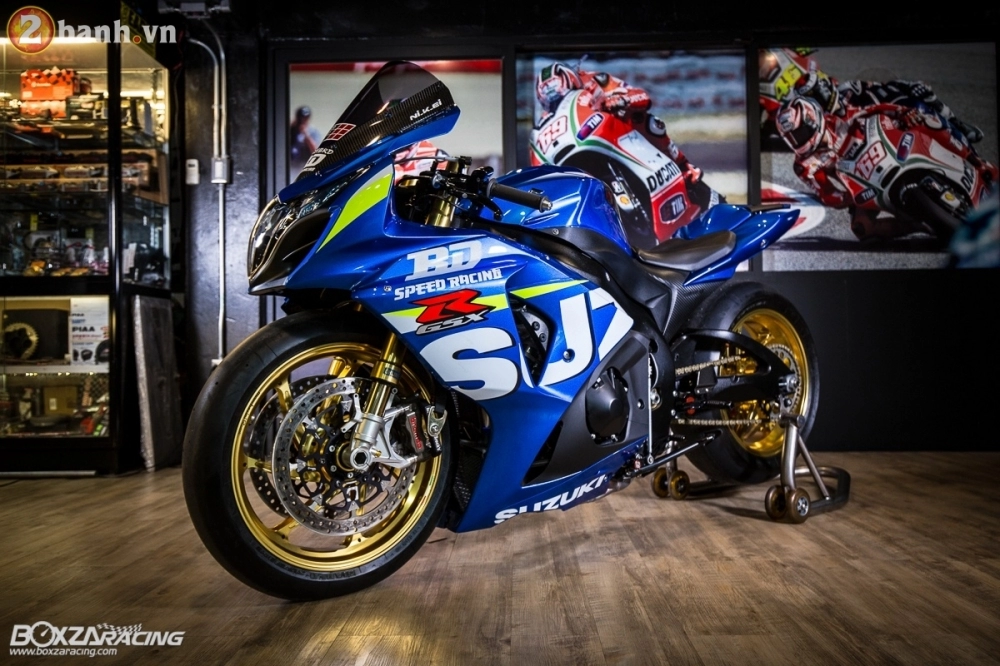 Suzuki gsx-r1000 siêu khủng trong bản độ dragbike từ bd speed racing