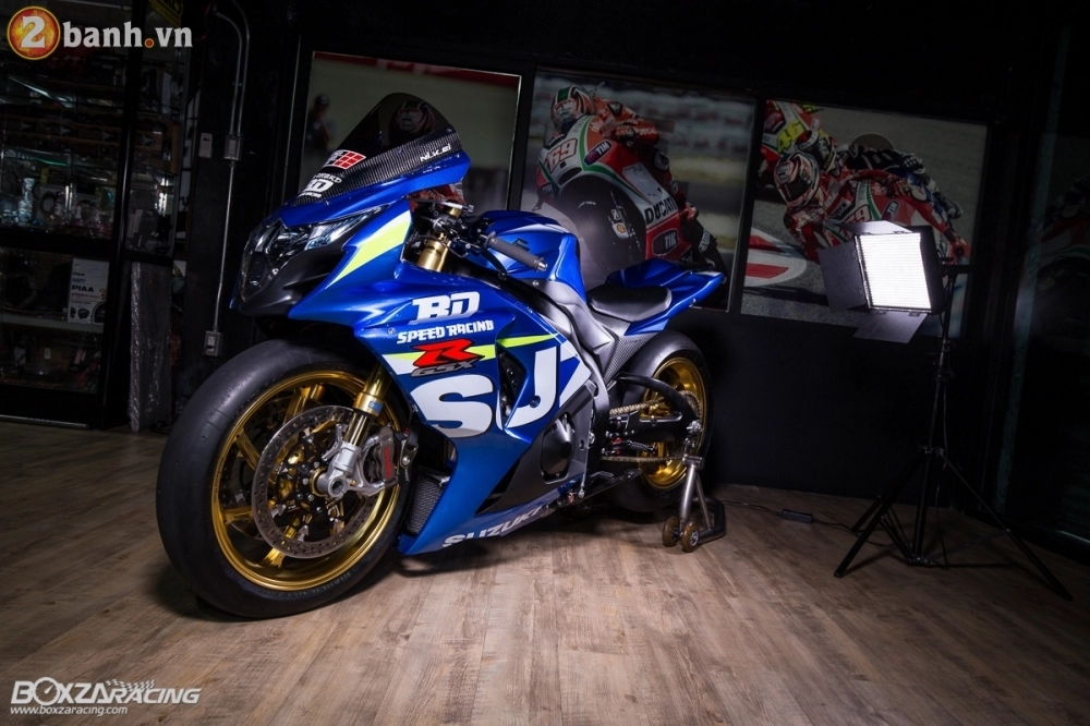 Suzuki gsx-r1000 siêu khủng trong bản độ dragbike từ bd speed racing