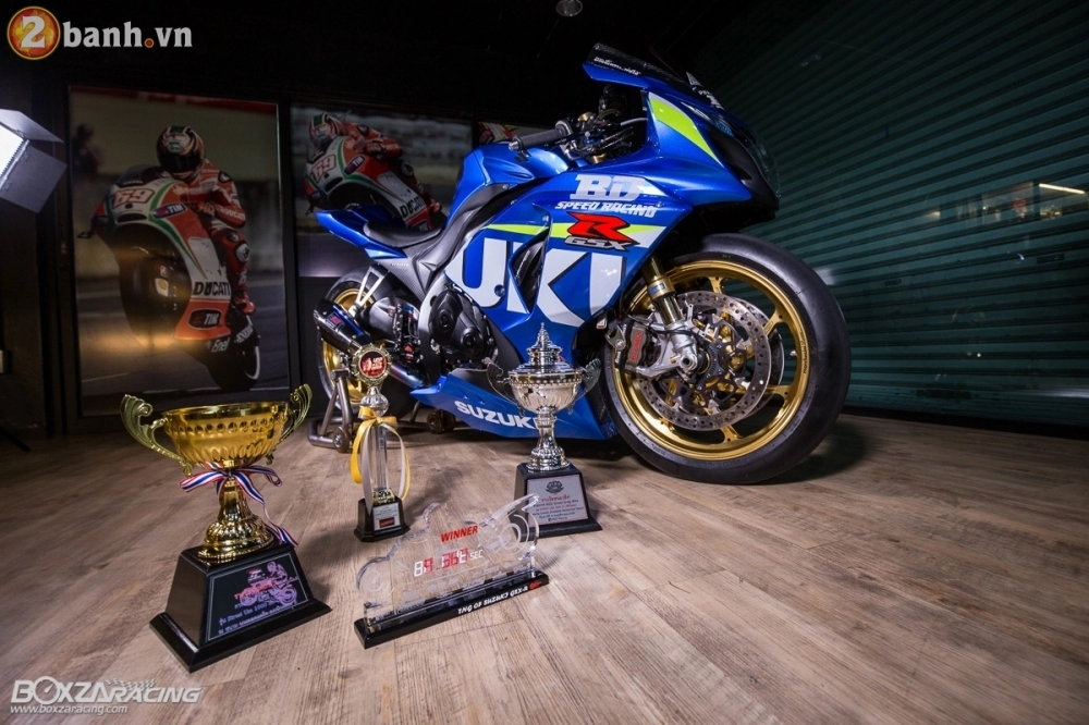 Suzuki gsx-r1000 siêu khủng trong bản độ dragbike từ bd speed racing