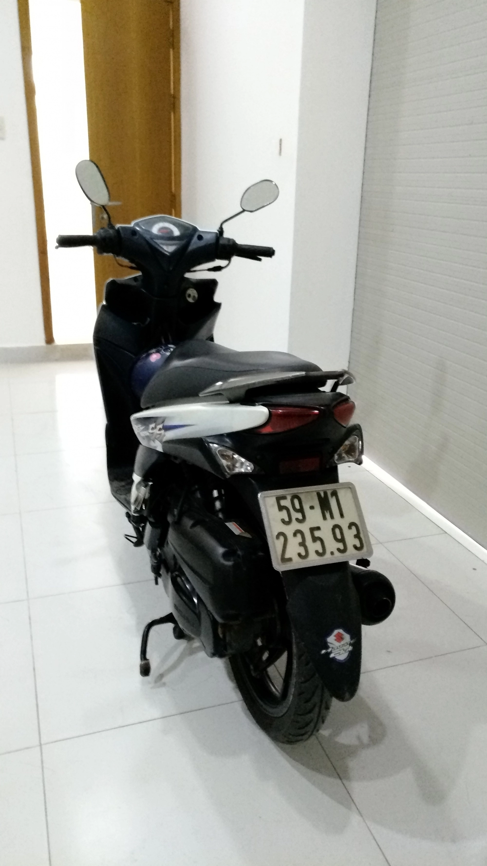 Suzuki hayate ss 125 trắng bstp 9 chủ