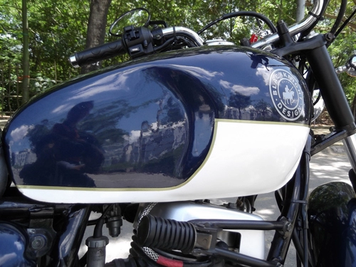  sym bonus độ thành triumph bonneville ở sài gòn 