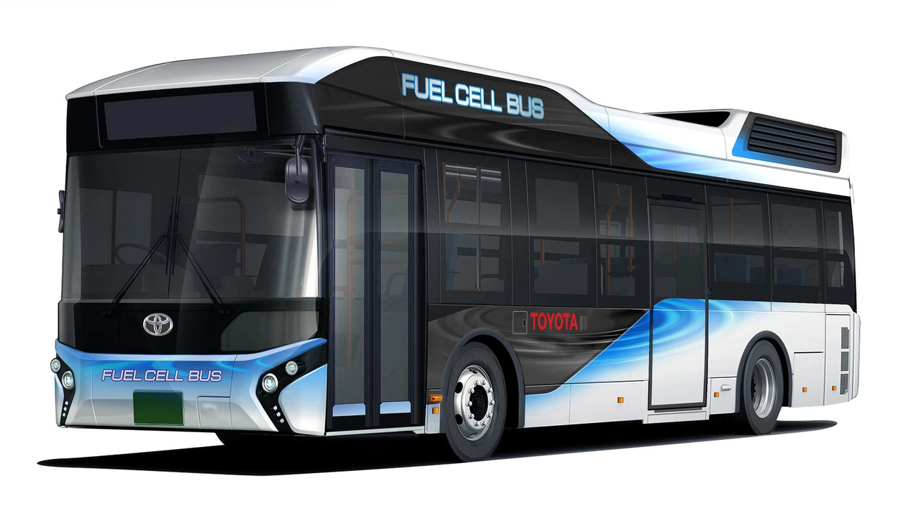 Toyota fuel cell bus sẽ trình làng năm 2017