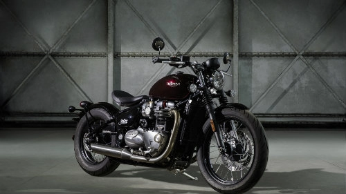 Triumph bobber gã điển trai cuốn hút cánh mày râu