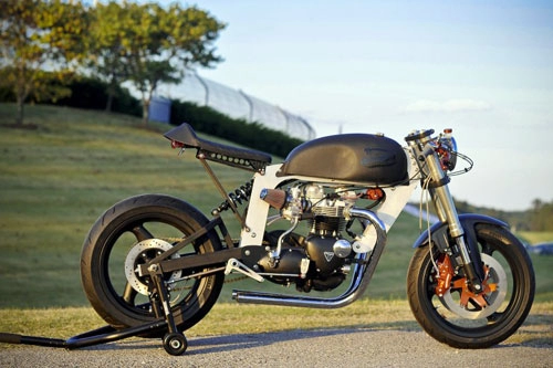  triumph bonneville phong cách cafe racer 