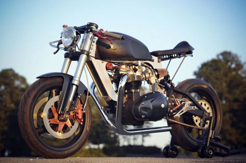  triumph bonneville phong cách cafe racer 