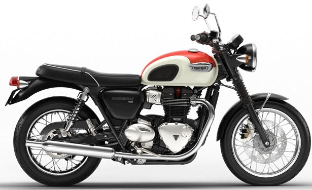 Triumph bonneville t100 và t100 black mới trình làng