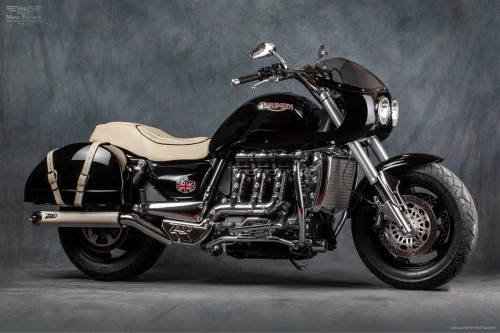  triumph rocket độ phong cách rolls-royce phantom 