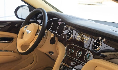 Vẻ đẹp bentley mulsanne shaheen 2014