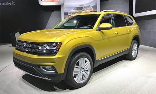  volkswagen atlas - đối thủ mới của ford explorer 