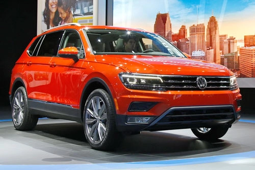 Volkswagen tiguan 2017 có thêm bản 7 chỗ ngồi