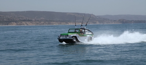  watercar phanther - ôtô chạy trên nước 