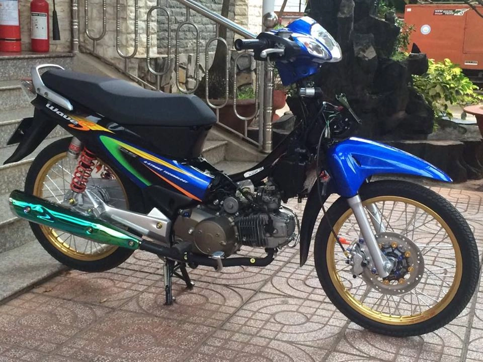 Wave 125 dọn leng keng đến từng chi tiết của dân chơi việt