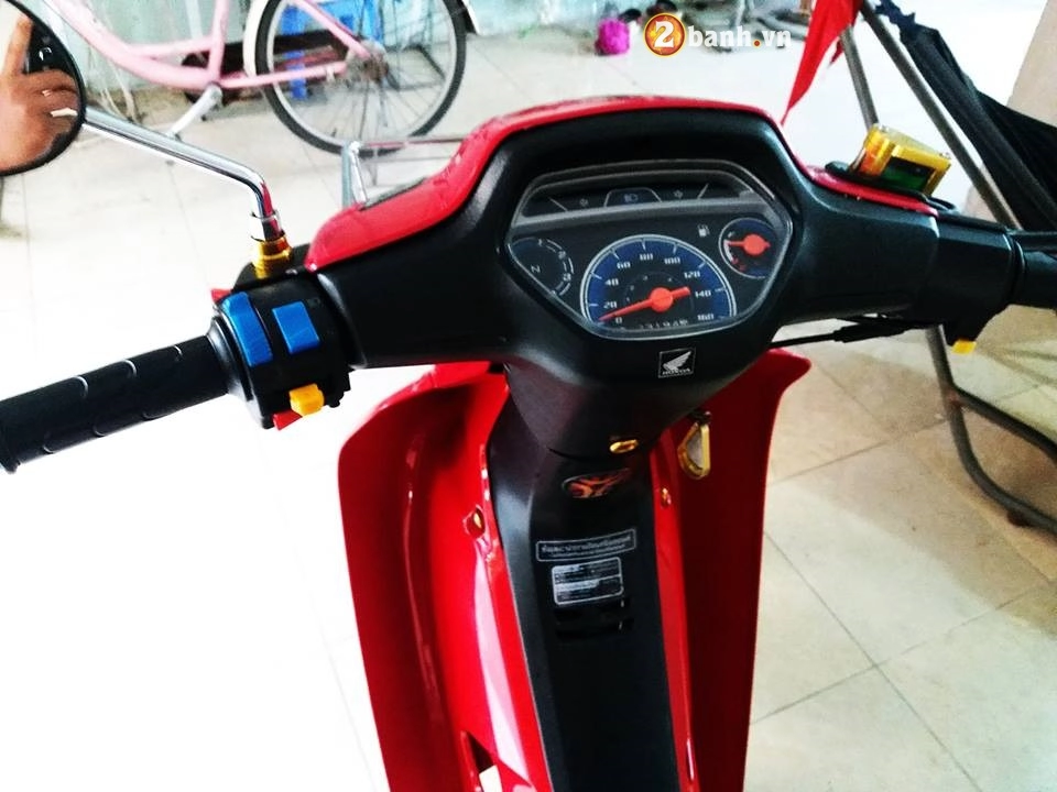 Wave 50cc phá cách của cậu học sinh đến từ vùng đất long xuyên