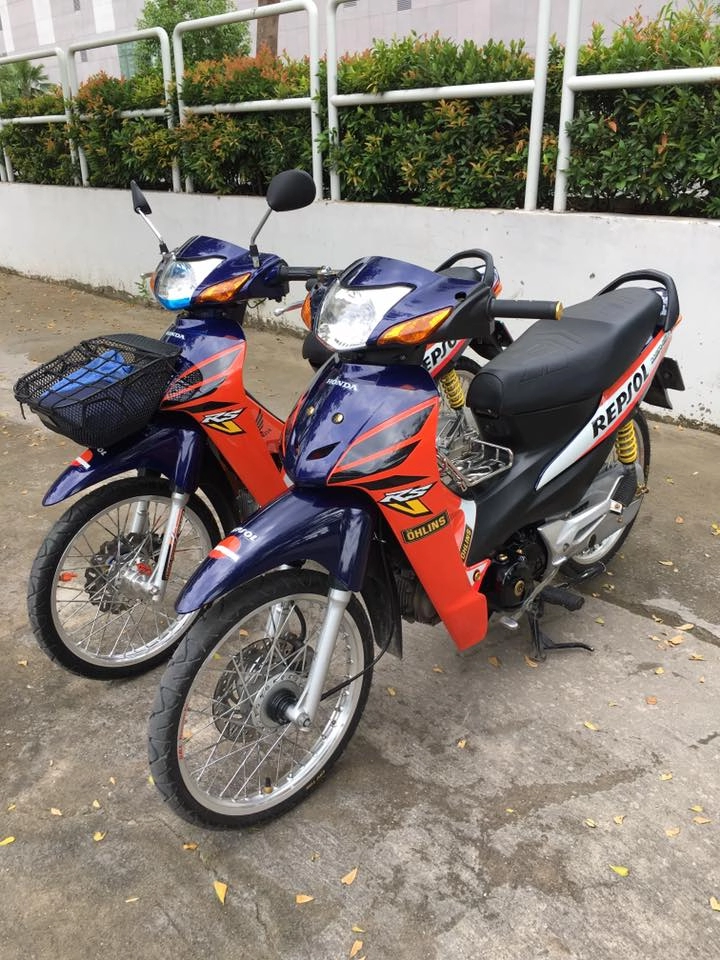 Wave a độ phong cách repsol đầy sang chảnh và cứng cáp