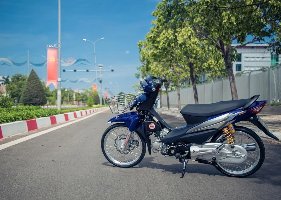 Wave độ trang bị dàn chân hàng hiệu mà nhiều biker ưa chuộng