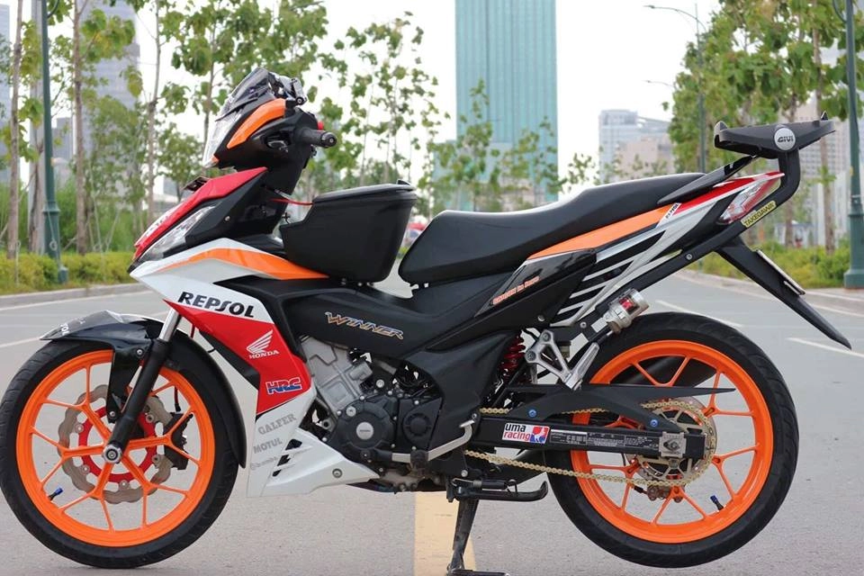 Winner 150 độ siêu khủng với bộ phanh yamaha r6 cùng loạt đồ chơi cực chất