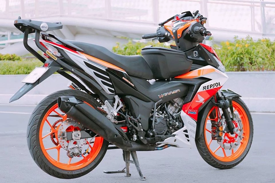 Winner 150 độ siêu khủng với bộ phanh yamaha r6 cùng loạt đồ chơi cực chất