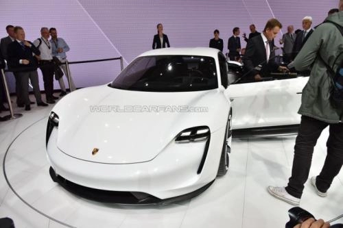 Xe điện porsche mission e concept ra mắt tại frankfurt motor show