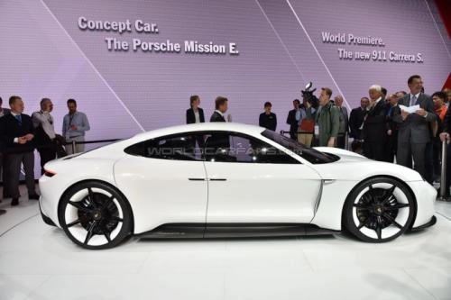 Xe điện porsche mission e concept ra mắt tại frankfurt motor show