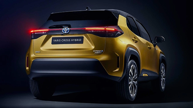 Xe gâm cao toyota yaris cross 2021 chinh thưc ra măt toan câu