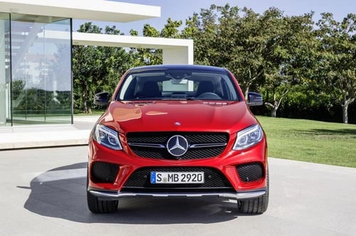 Xế sang mercedes gle coupe xuất hiện trên đường