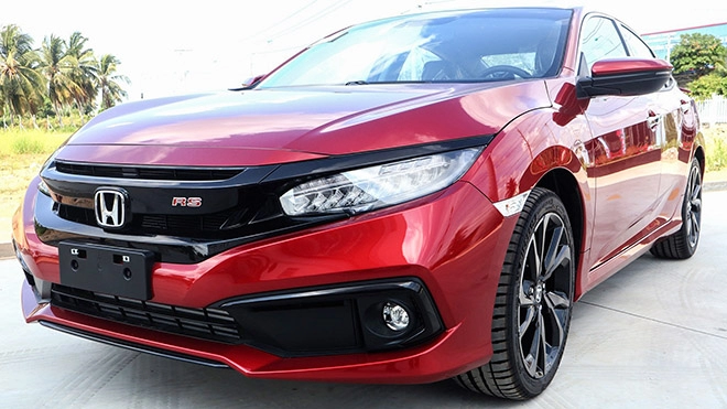 Xem trươc mau sơn mơi honda civic rs 2020 tai đại lý