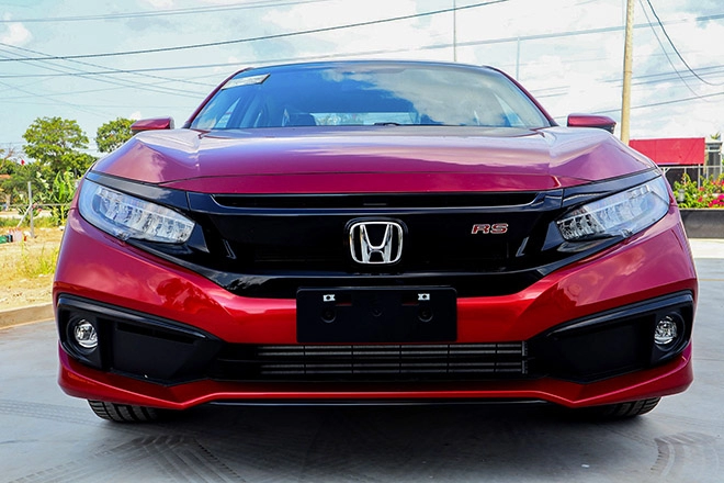 Xem trươc mau sơn mơi honda civic rs 2020 tai đại lý