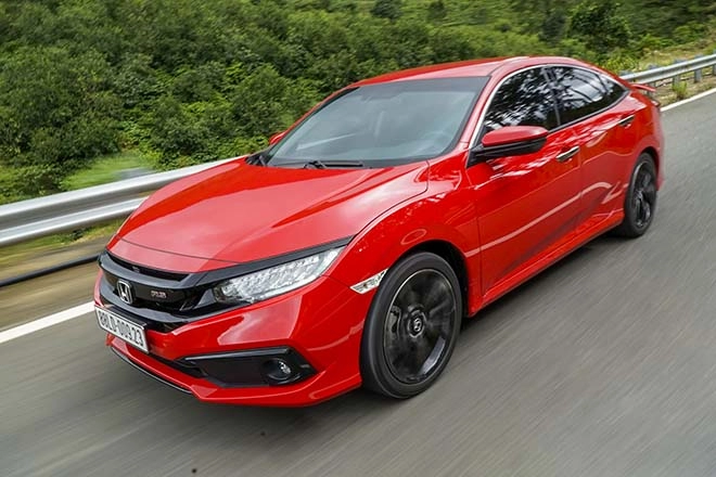 Xem trươc mau sơn mơi honda civic rs 2020 tai đại lý