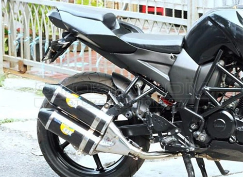  yamaha byson độ phong cách ducati streetfighter 