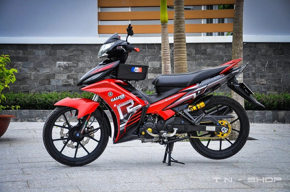 Yamaha exciter red and black chất chơi của biker miền tây