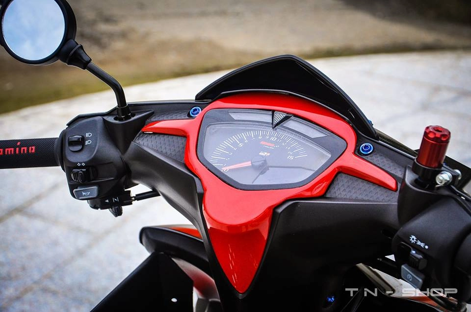 Yamaha exciter red and black chất chơi của biker miền tây