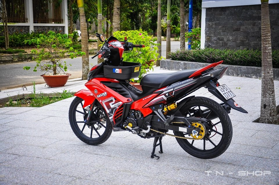 Yamaha exciter red and black chất chơi của biker miền tây