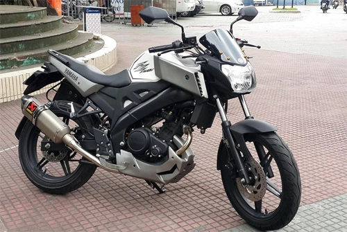  yamaha fz150i độ phong cách mt125 của sinh viên sài gòn 