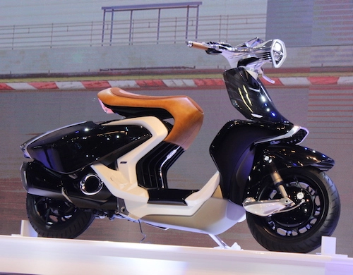 Yamaha giới thiệu 04gen xe tay ga nhìn xuyên thấu