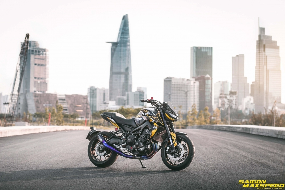 Yamaha mt-09 vẻ đẹp hào nhoáng sau bản nâng cấp trên đất việt