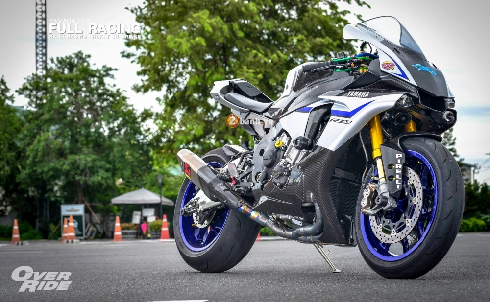 Yamaha r1m đầy chất chơi với phiên bản full racing