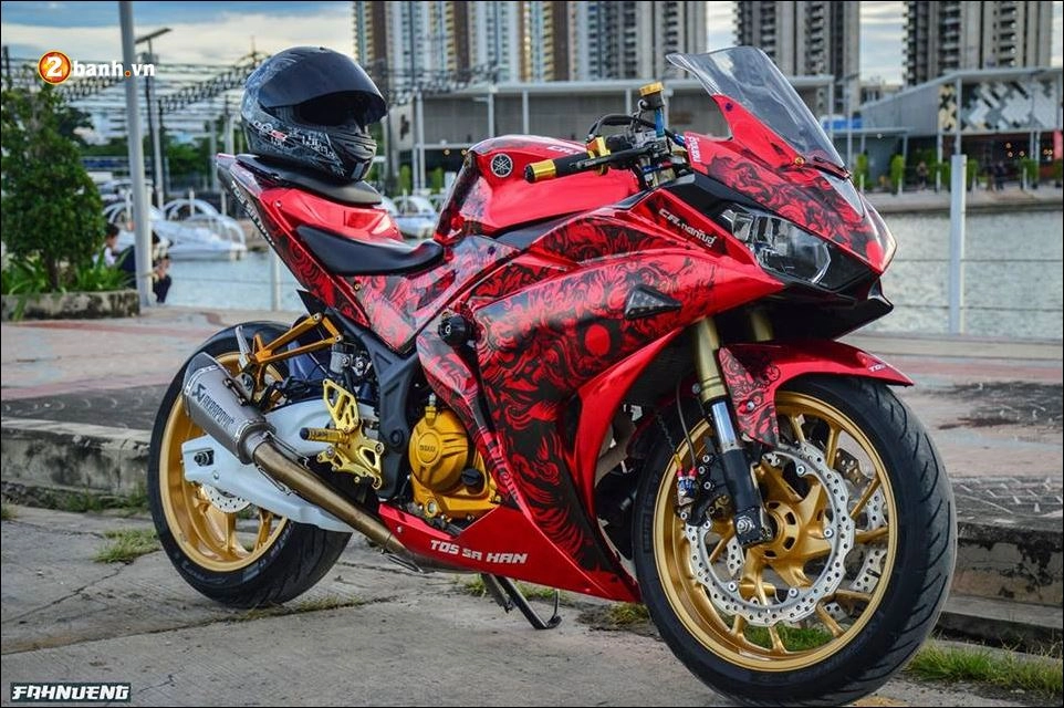 Yamaha r3 độ- vẻ đẹp kịch độc qua version lột xác không tưởng