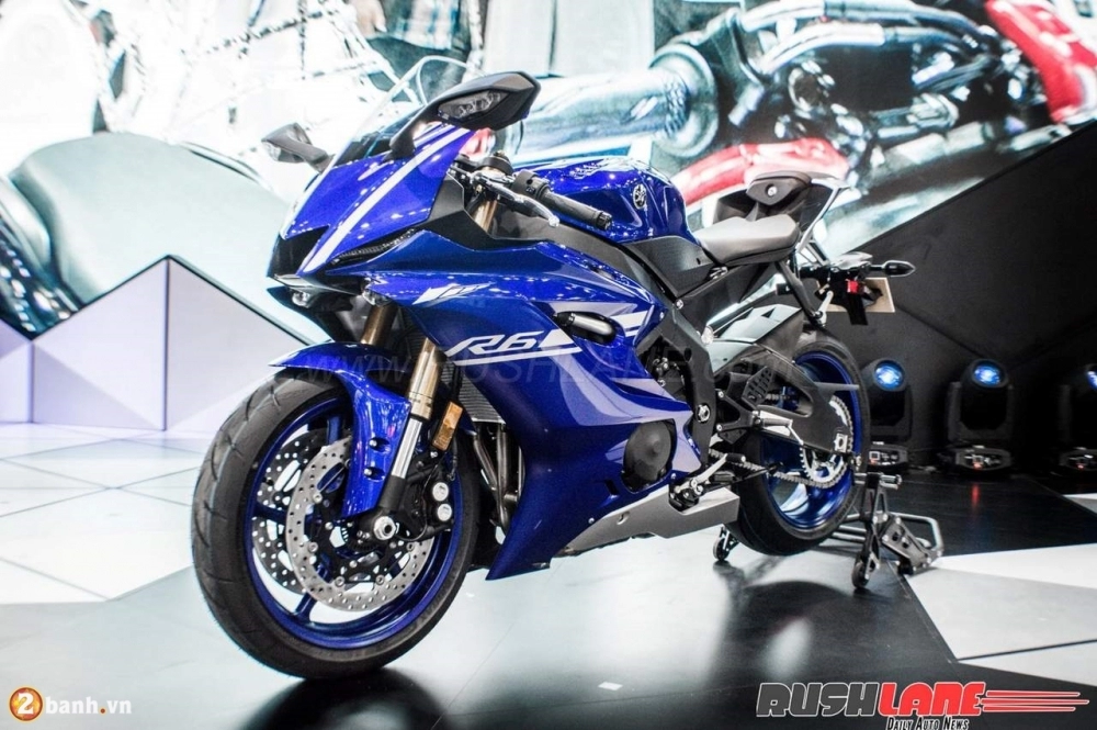 Yamaha r6 2017 chính thức đổ bộ vào thị trường đông nam á với giá gần 364 triệu đồng