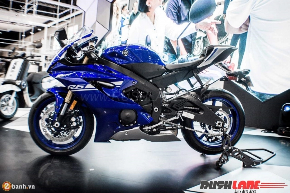 Yamaha r6 2017 chính thức đổ bộ vào thị trường đông nam á với giá gần 364 triệu đồng