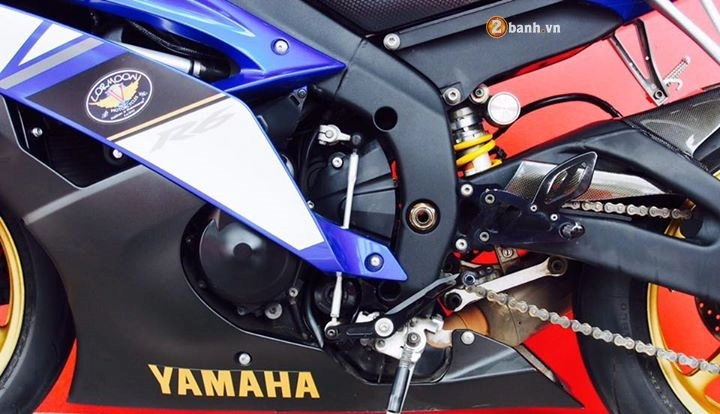 Yamaha r6 quyến rũ trong bản độ nhẹ nhàng đầy tinh tế