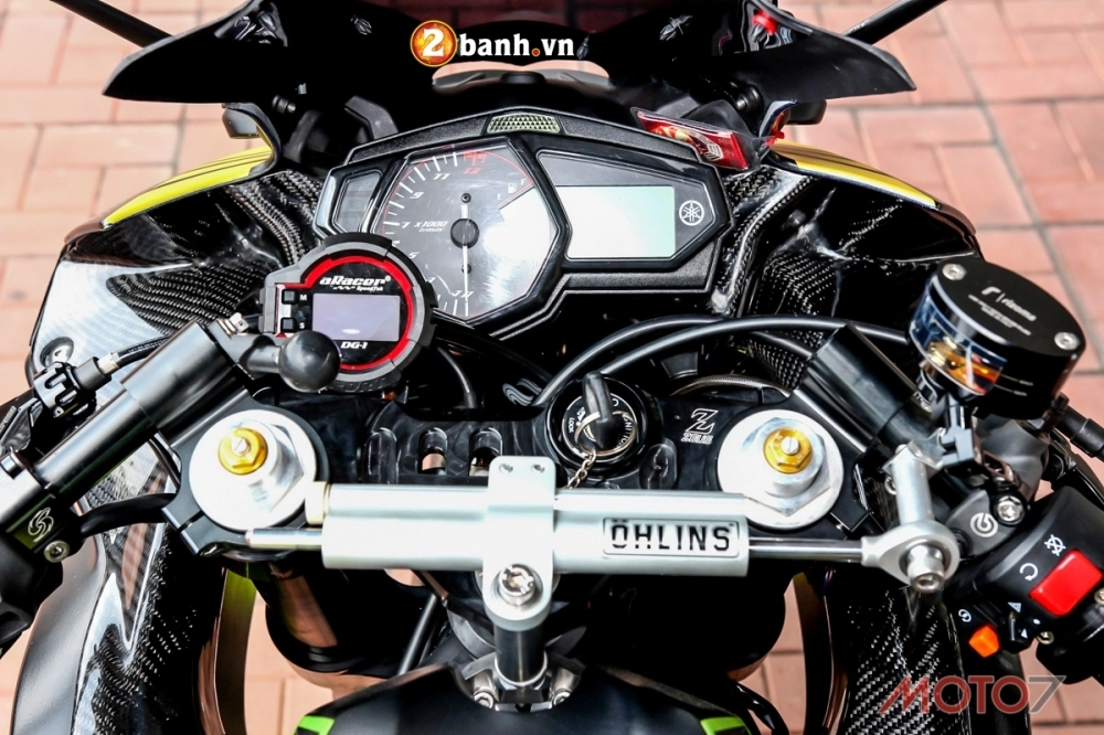 Yamaha yzf-r3 tỏa sáng phong cách valentino rossi motogp