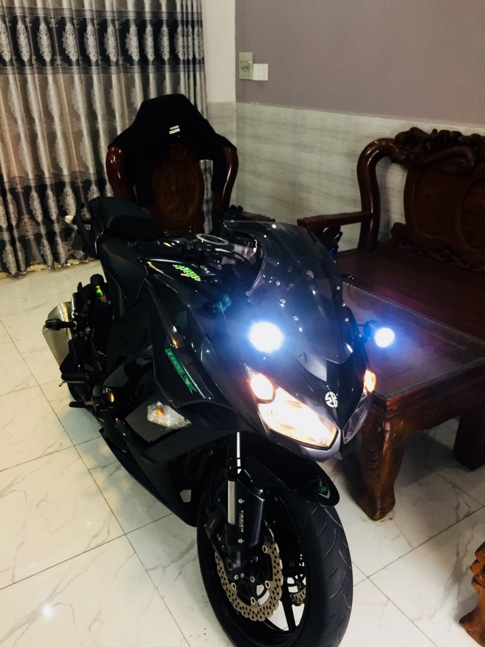 Z1000sx abs 2015 châu âu sport touring full power ktrc 3mode bstp zin keng vừa lột keo trong