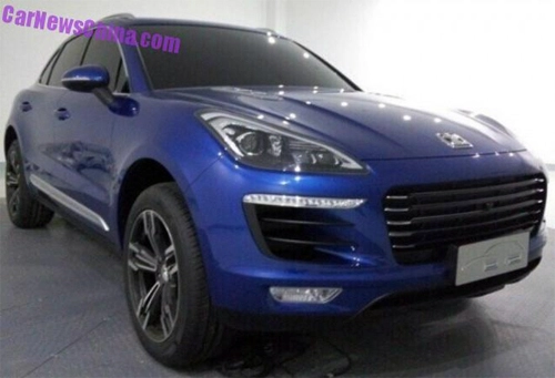  zotye t700 trung quốc nhái porsche macan 