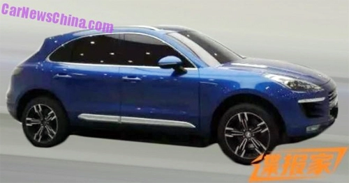  zotye t700 trung quốc nhái porsche macan 